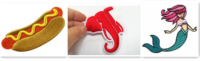 Небольшая Хандмаде вышивка 3Д латает яркую картину слона цвета