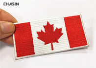 Изготовленный на заказ утюг вышивки флага Канады не латает никакой минимум для одежды