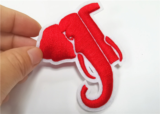 Китай Небольшая Хандмаде вышивка 3Д латает яркую картину слона цвета завод